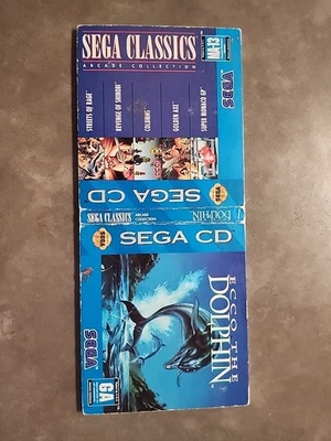 Ecco the Dolphin And Sega Classics Sega CD (RARE) - Image 1 of 3