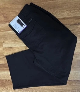 Hilary Radley XL Mid Rise Slim Leg 26" Schrittlänge Pull-On Hose Navy - Bild 1 von 11