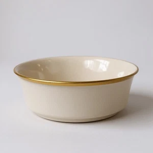 Lenox Eternal Gold Rimmed Fruit or Dessert Bowls, 5 3/8" Made In USA - Picture 1 of 2