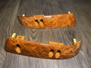 04-05-06-07-08-09 TOYOTA SIENNA TRIM DASH PANEL WOOD GRAIN BEZEL OEM Pair - Picture 1 of 6