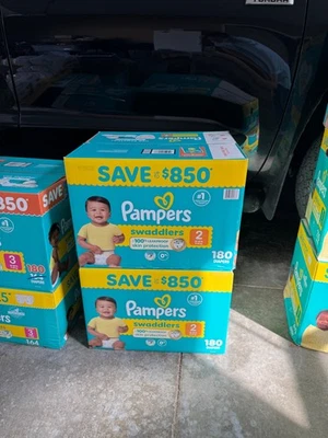 Pampers Swaddlers talla 2. (180 unidades) ¡¡Nuevo!! Gran precio  Foto 1 de 2