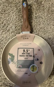 Phantom Chef 9.5 Inch Marble Fry Pan "Sakura", Brand New, Super Easy To Clean - Picture 1 of 8