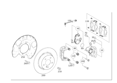 Carcasa pistón original Mercedes-Benz 166-423-08-81 Foto 1 de 2