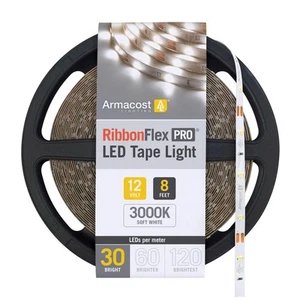 RibbonFlex Pro Tape Light, 30 LEDs/m 8.2 ft, 3000K 141210 - Picture 1 of 8