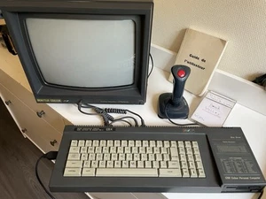 ordinateur Schneider Amstrad CPC  6128 Écran Couleur Tres Bon Etat - Afbeelding 1 van 22