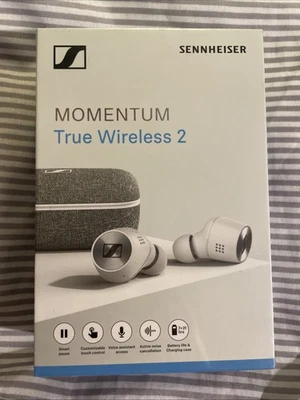 Sennheiser MOMENTUM True Wireless 2 Earbuds - White - Image 1 of 2