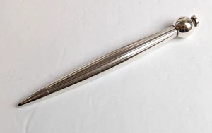 Vintage Towle Sterling Silver Ballpoint Pen Rotary Telephone Dialer Mid Century - Picture 1 of 7