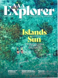 AAA Explorer Magazine Jan-Mar 2025 Islands in the Sun, Fiji, Arizona - Bild 1 von 1