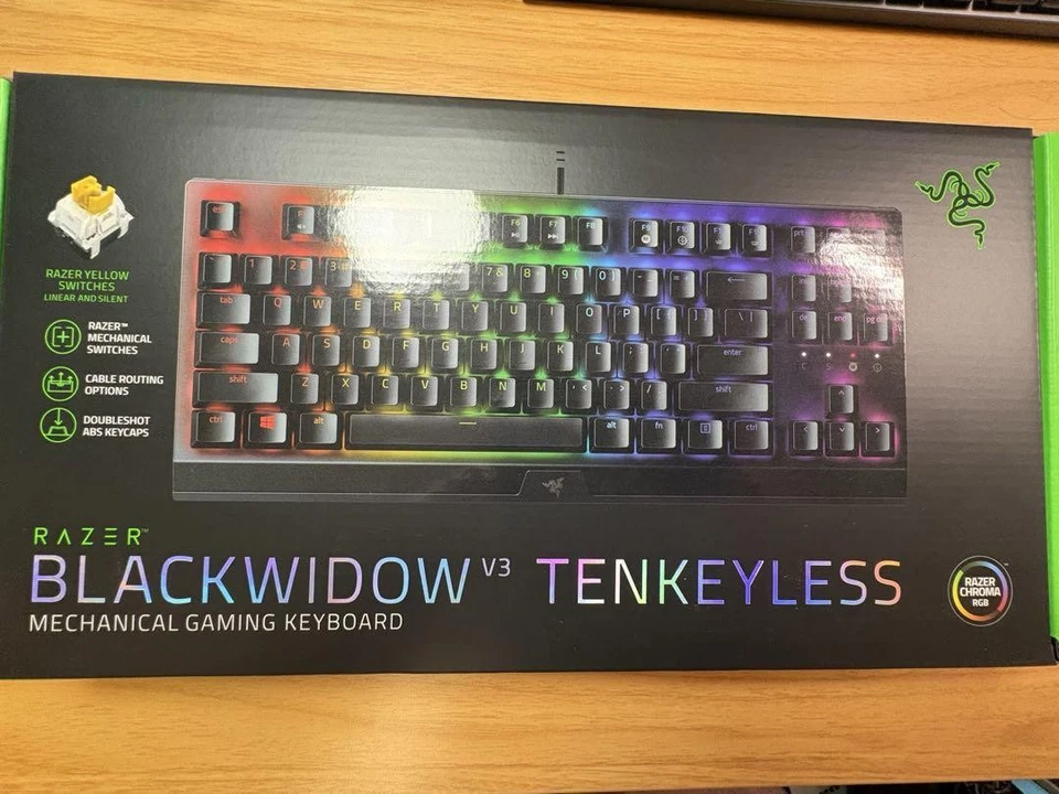 Razer Blackwidow V3 Tenkeyless Keyboard (Japanese Layout) Gaming Mechanical - Image 1 of 4