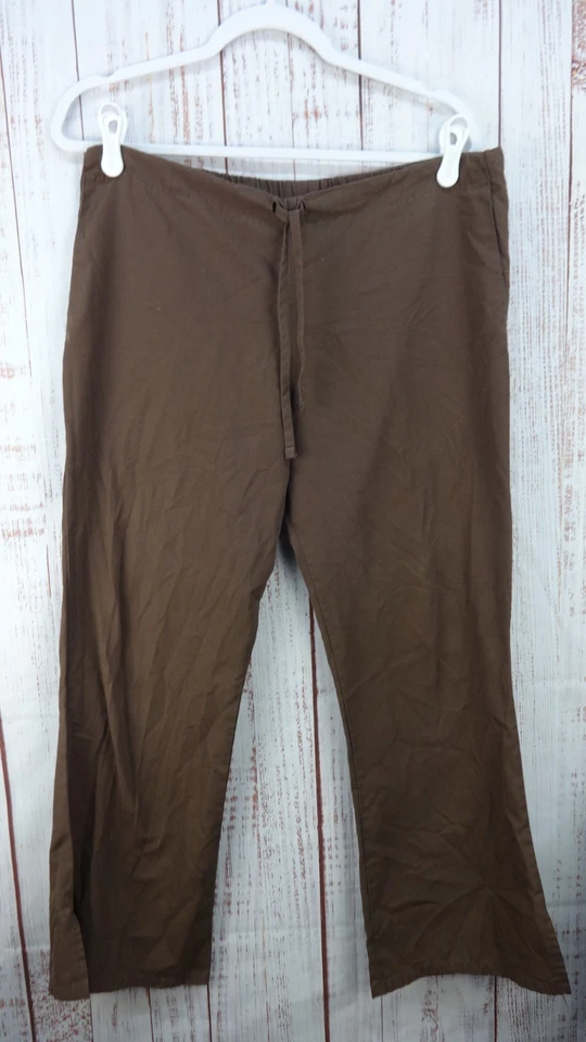 Pantalones Médicos Cherokee Workwear Para Mujer Pequeños Marrón Cordón Foto 1 de 4