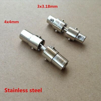 1pcs FT011 - FT012 Drive Shaft 4x4mm /3x3.18mm Universal joint for RC Boat - Image 1 of 4