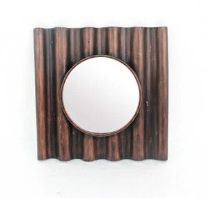Bronze Square Accent Metal Mirror - Picture 1 of 5