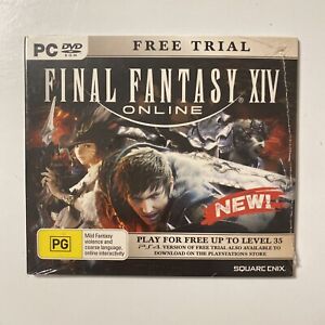 Final Fantasy 14 Online Free Trial (2017) PC CD ROM Computer Video Game, Sealed