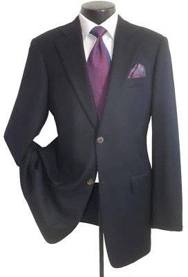 @Loro Piana John W. Nordstrom black 2Button all season wool slim Jacket Coat 42L - Image 1 of 4