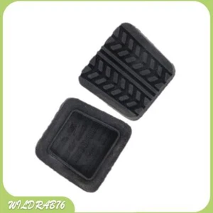 Fit Mazda 323 929 B-Series MX6 RX7 2pcs Rubber Brake Clutch Pedal Pad Covers - Picture 1 of 8