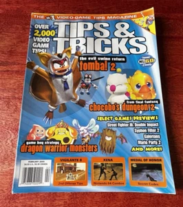 FEBRUARY 2000 #60 TIPS AND TRICKS video game magazine - TOMBA 2 - Imagen 1 de 3