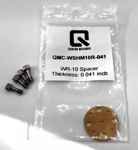 WR-10 Millimeter Wellenleiter Abstandhalter Dicke 0,041 Zoll vergoldet - Bild 1 von 1
