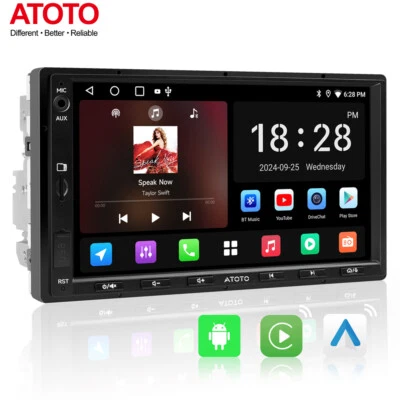 ATOTO A5L Android Autoradio Doppel Din Radio 7"Bluetooth GPS NAVI ChatGPT-AI DSP - Bild 1 von 4