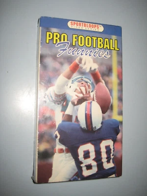 Pro Football Funnies VHS. 1990. NFL SportBloops Video Series Brand New - Image 1 of 4