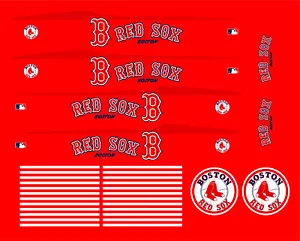 water slide for Hot wheels 1/64 Decals for '69 Ford Torino BOSTON RED SOX 119 - Picture 1 of 4