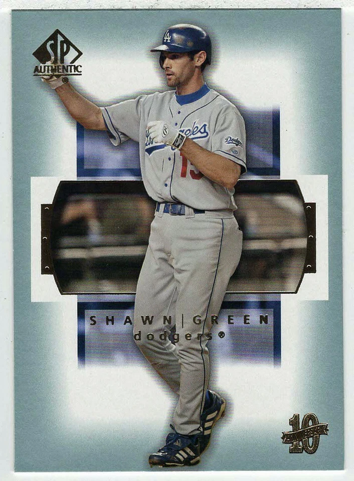 Shawn Green - Los Angeles - 2003 Upper Deck SP Authentic Baseball # 63 Mint - Image 1 of 1