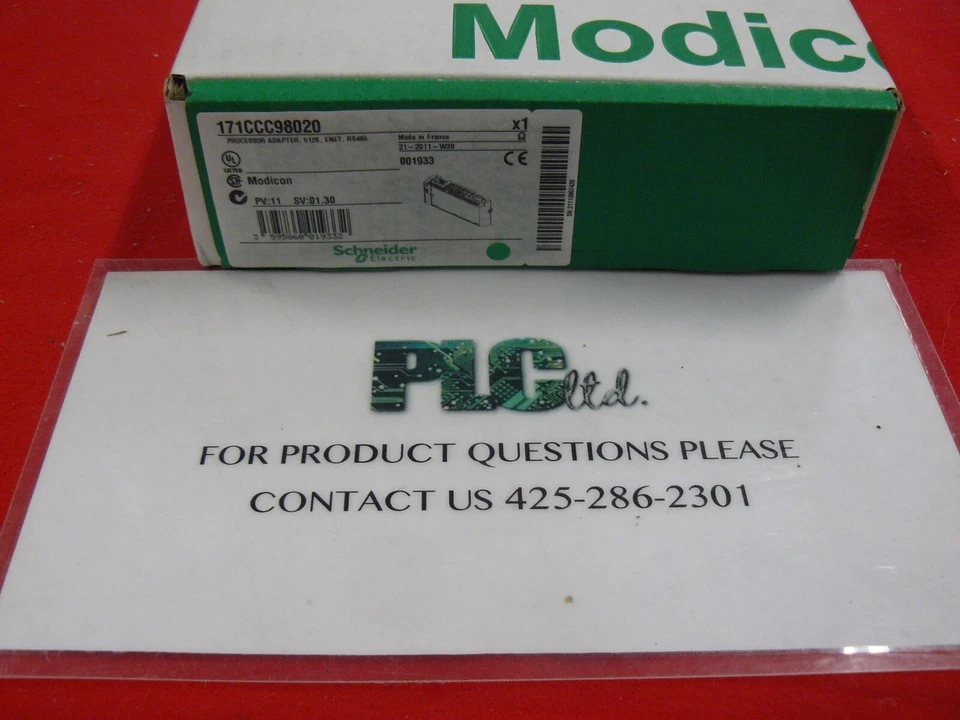171CCC98020 FACTORY NEW SEALED! Modicon Ethernet CPU 171-CCC-980-20 - Image 1 of 3