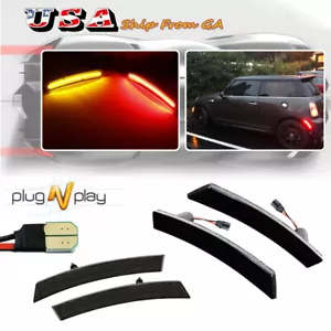 Juego de 4 luces LED laterales delanteras traseras ahumadas para Mini Cooper MKI R50 R53 R52 - Imagen 1 de 12