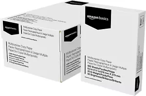 Multipurpose Copy Printer Paper, 8.5" X 11", 20 Lb, 8 Reams, 4000 Sheets, 92 Bri - Picture 1 of 12
