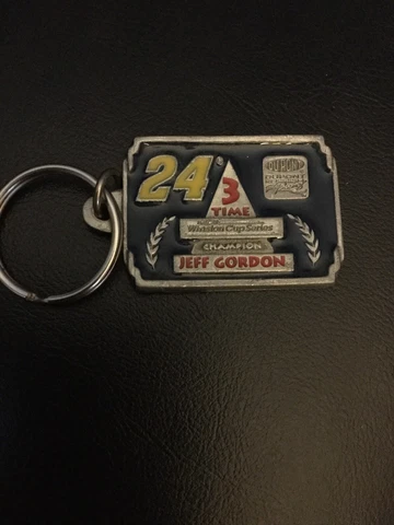 Jeff Gordon Key. Ring 3 Times Winston Cup Champion Cover