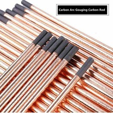 Electrode Rod Carbon Bar 5pc Round Arc Air Gouging Welding DC Soldering Supplies