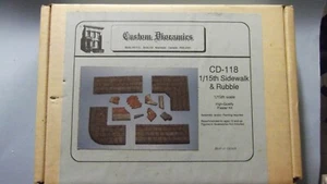 Custom Dioramics 1/15 Sidewalk & Rubble CD-118 **DESCATALOGADO** - Bild 1 von 4