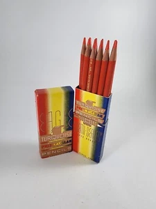 Caja de 11 lápices de colores color prisma turquesa águila rojo carmín 926 - Imagen 1 de 12