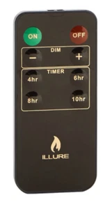 (4 Pack) Pottery Barn Illure Classic Flameless Pillar 3D Candle Remote 8-Button - Picture 1 of 4
