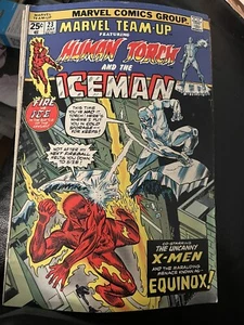 marvel team up human torch and the iceman #23 1974 july - Bild 1 von 4