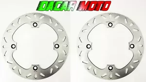 DISCO FRENO ANTERIORE COPPIA HONDA TRANSALP 650 2000 2001 2002 2003 2004 2005 - Foto 1 di 6