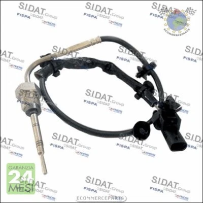 Sensore temperatura gas scarico Sidat per OPEL MERIVA B RENAULT MASTER - Immagine 1 di 3