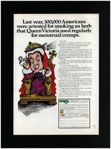 1975 NORML Marihuana Gesetz Reform Original Druck Anzeige ~ kostenloser Versand ~ Hanfkraut - Bild 1 von 1