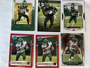 Lot of 6 La'Mical Perine New York Jets Panini Football Cards (X8) - Picture 1 of 4