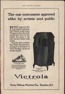 Victor - 1921 - Victor Talking Machine Co. - Vintage Magazine Ad - Picture 1 of 1