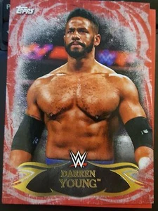2015 Topps WWE Undisputed RED #39 Darren Young No Como Nuevo-Como Nuevo - Imagen 1 de 1