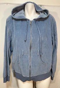 Chaqueta con capucha XL azul primavera claro para mujer Dressbarn - Imagen 1 de 7