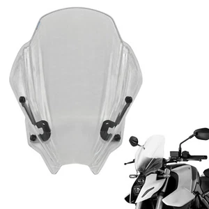Transparent Windscreen Windshield Fly Shield For SUZUKI GSX 8 S GSX-8S 2023-2024 - Picture 1 of 11