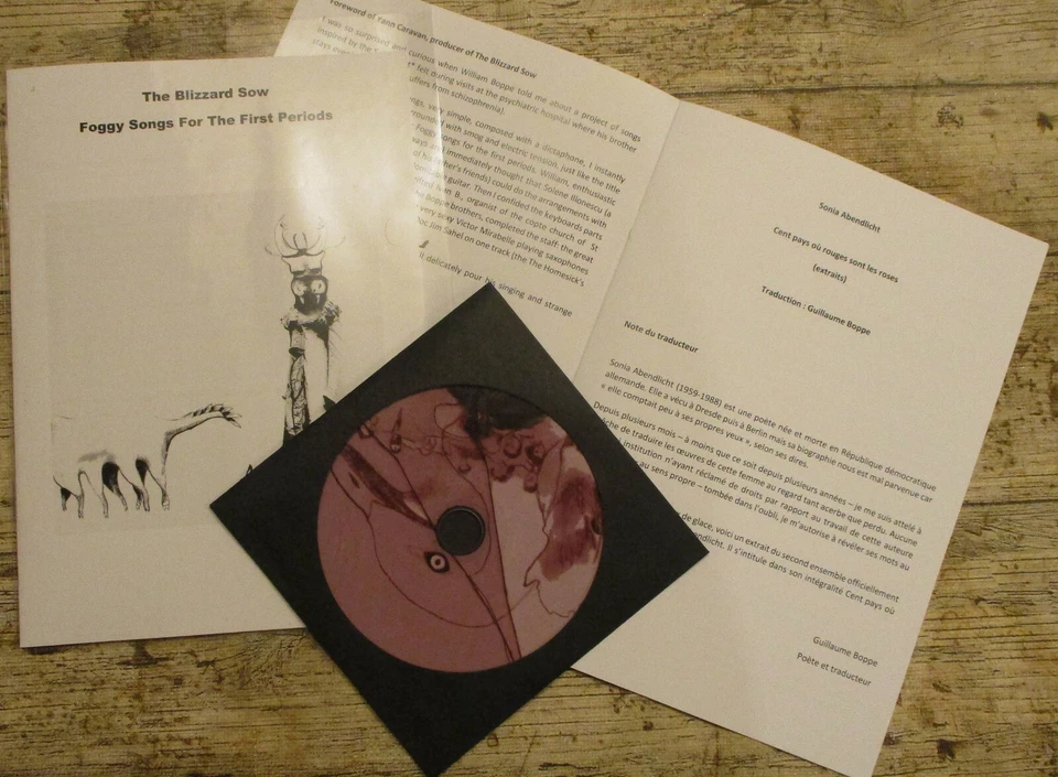 The Blizzard Sow ‎– Foggy Songs For The First Periods CD, Palo Alto, Folk - Bild 1 von 1