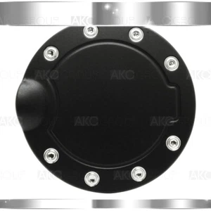 Fuel Door Cover Cap Stick On Trim Matte Black For 2015-2019 Ford F150 - Picture 1 of 4