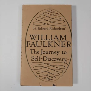 William Faulkner : The Journey to Self-Discovery Hardcover Richardson - Picture 1 of 14