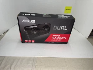 ASUS Dual Radeon RX 6600 8GB GDDR6 Graphics Card - Picture 1 of 7