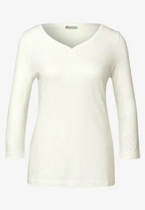 Camisa Street One con detalles de botones blanco crema - Imagen 1 de 1