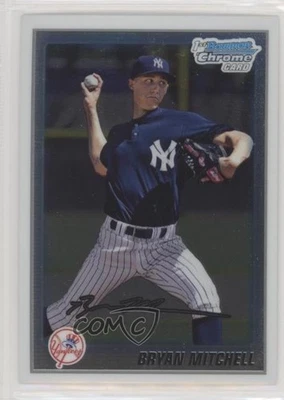 2010 Bowman Chrome Prospects Bryan Mitchell #BCP118 - Image 1 of 2