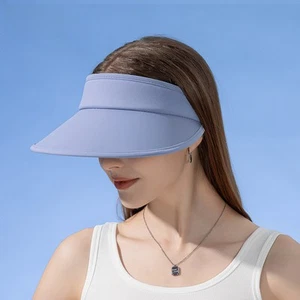 Summer Sun Hat For Women With Large Brim And Breathable Ice Silk Fabric For Sun - Picture 1 of 18