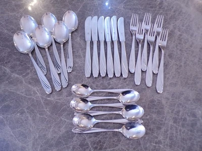 WMF Modell WIEN Vorspeisenbesteck 6 Personen 24 Teile in Cromargan TOP! - Bild 1 von 4